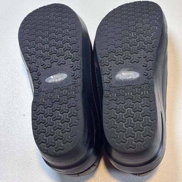 Dr. Scholl's Work in Comfort Shoes Womens Size 6.5  Black  Spring Step/Skid Resi - Picture 7 of 8